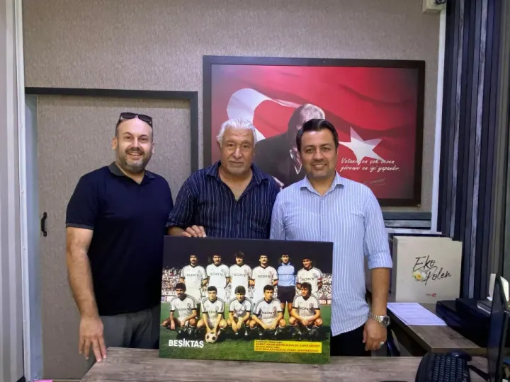 DOSTLUKTAN BEŞİKTAŞ SEVGİSİNE ANLAMLI ZİYARET
