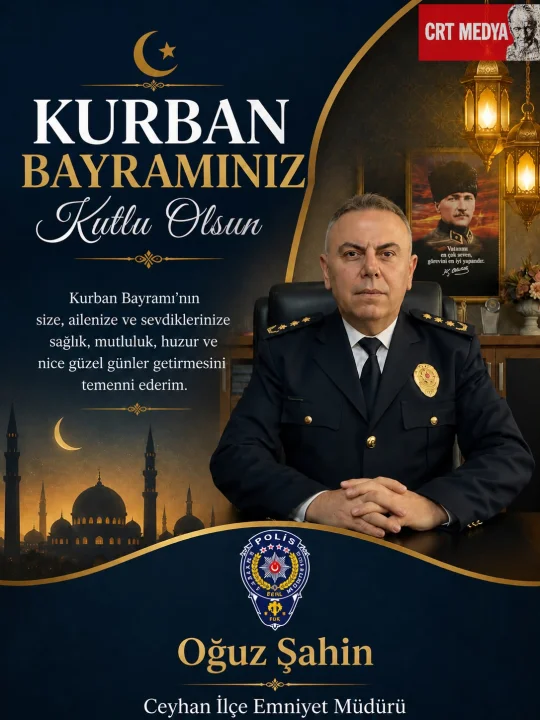 MÜDÜR OĞUZ ŞAHİN KURBAN BAYRAMINI KUTLADI...